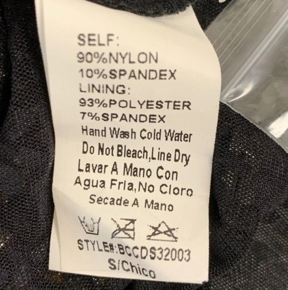 BNWT Monroe Paris Black Halter Dress Jazmine with Beaded Design Small - Picture 7 of 10